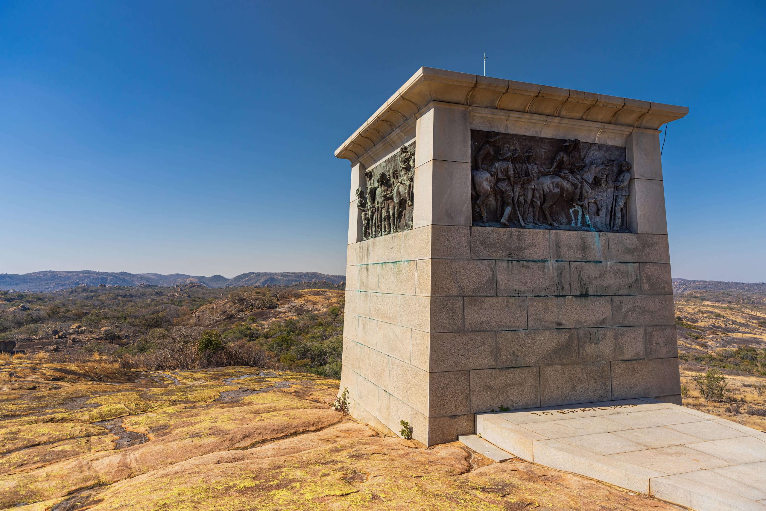 To Brave Men Memorial – Matobo National Park, Zimbabwe