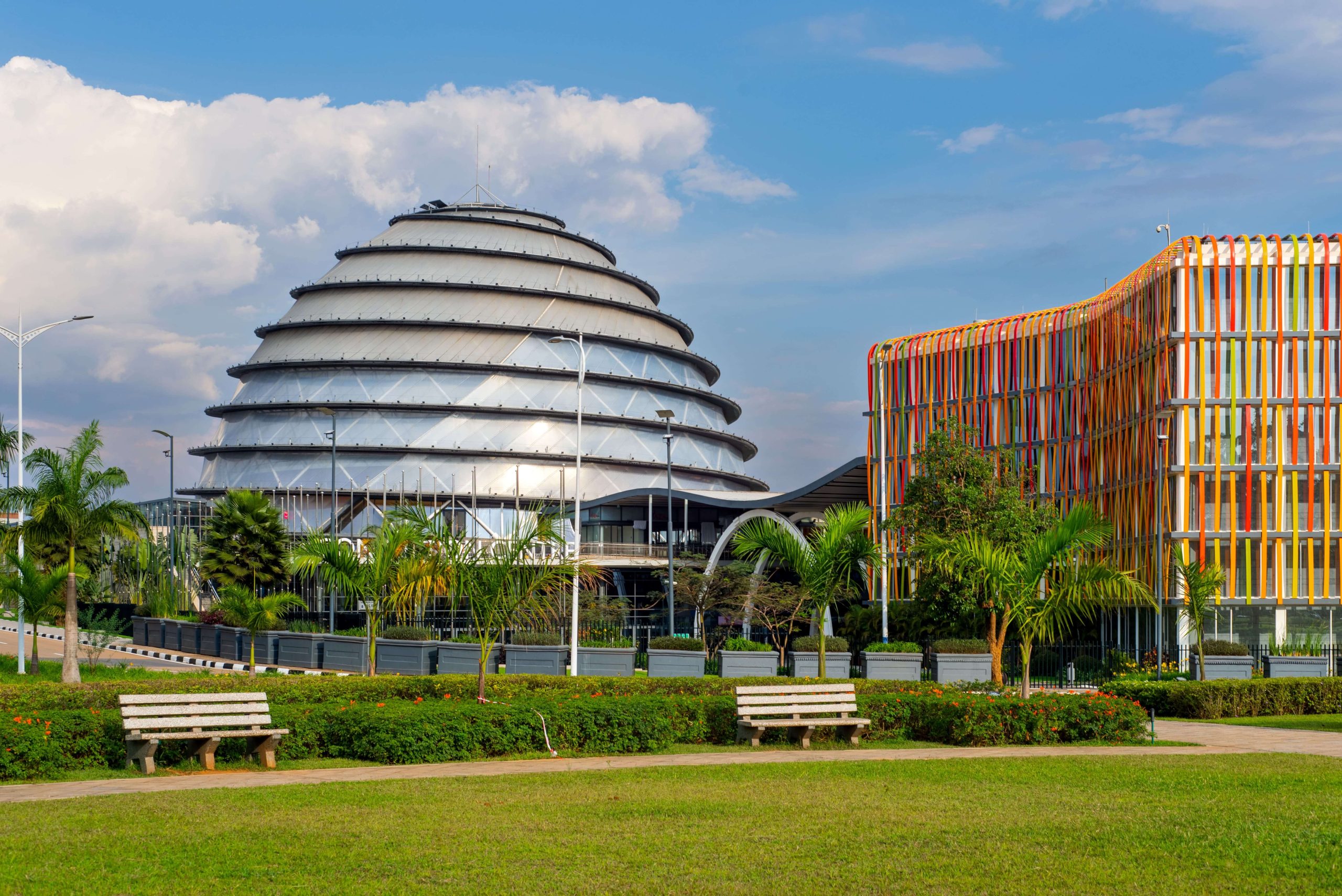 Kigali Convention Centre in Rwanda